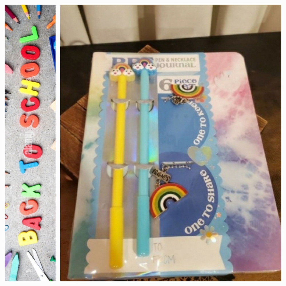 BFF Pen & Necklace Journal 6-Pc Set